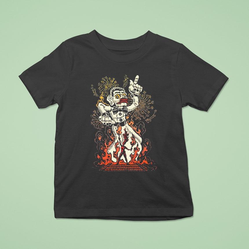 Zozobra Burn Hombre Burn Shirt