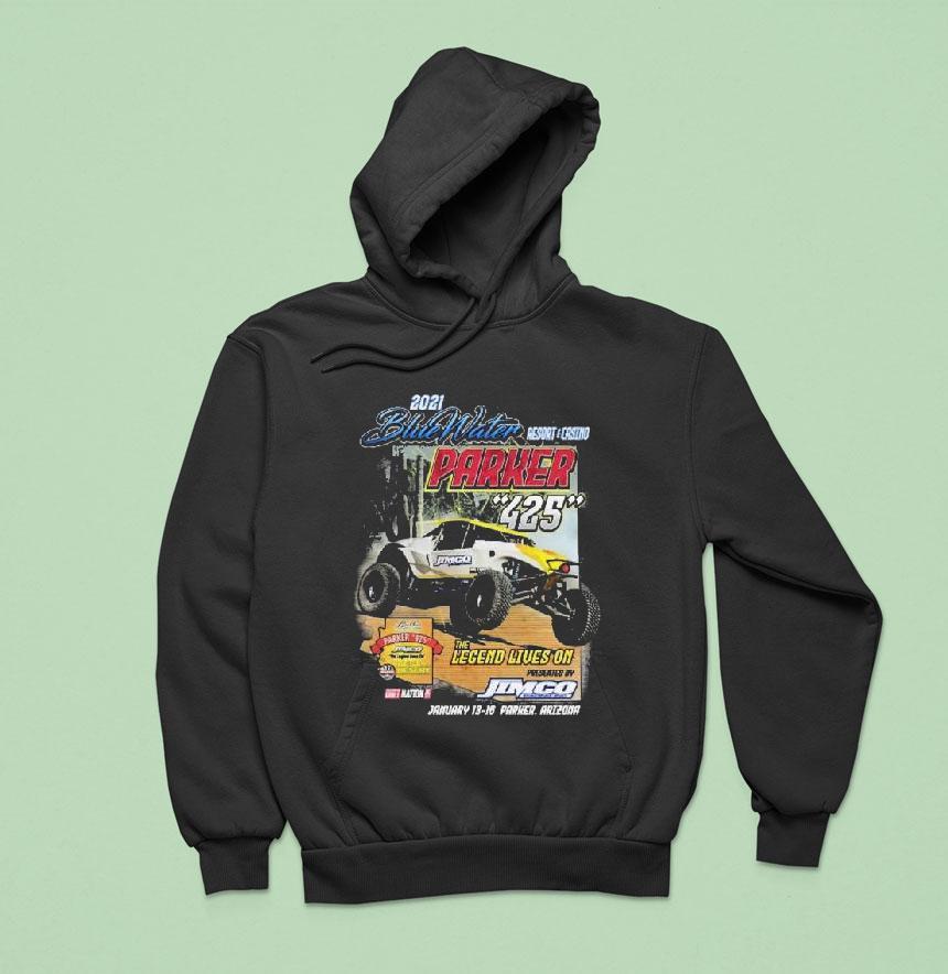 2021 Bluewater Resort Parker 425 The Legend Lives On Event Shirt