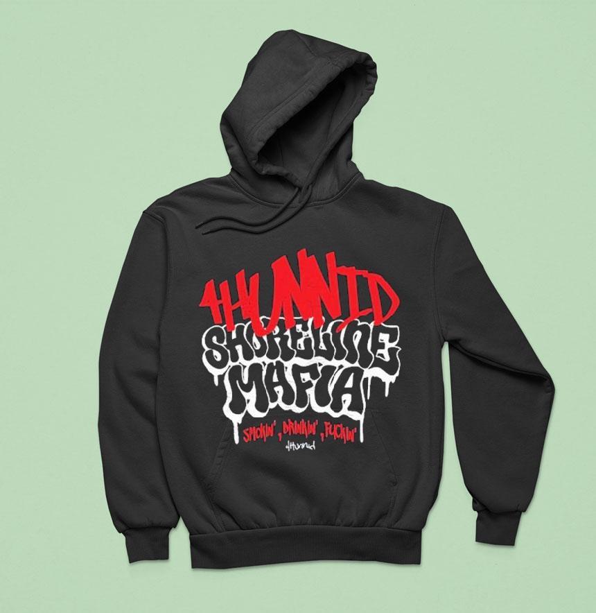 4hunnid X Shoreline Mafia Hollywood Shirt