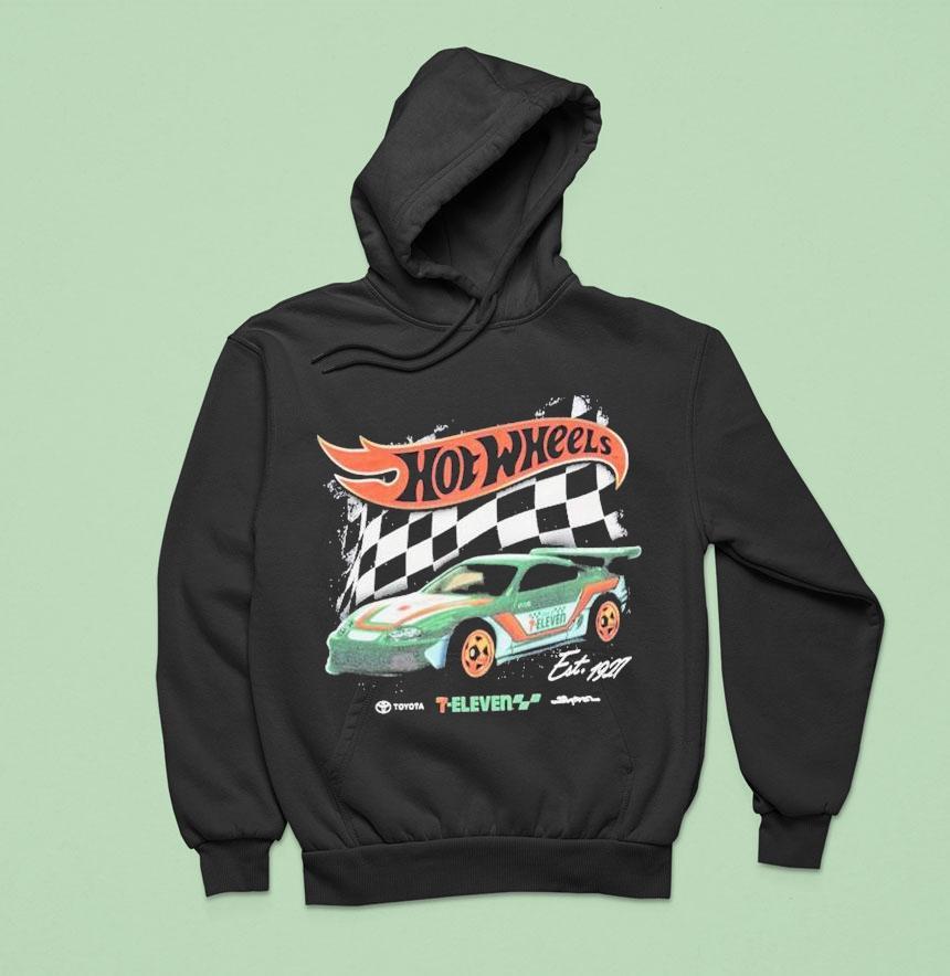 7-eleven X Hot Wheels Checker Est 1927 Shirt
