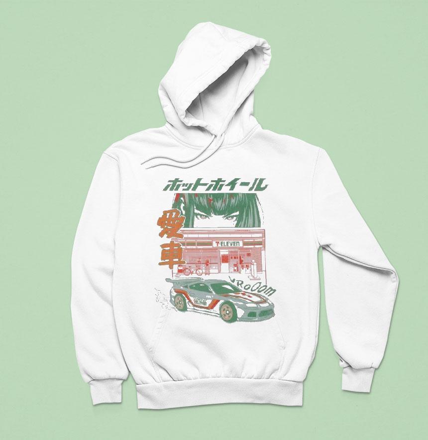 7-eleven® X Hot Wheels Vroom Anime Eyes Shirt