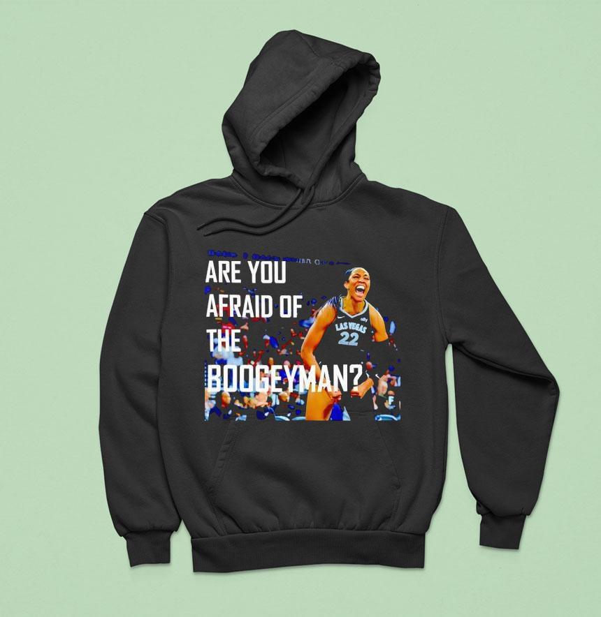 A'ja Wilson Are You Afraid Of The Boogeyman Las Vegas Aces Shirt