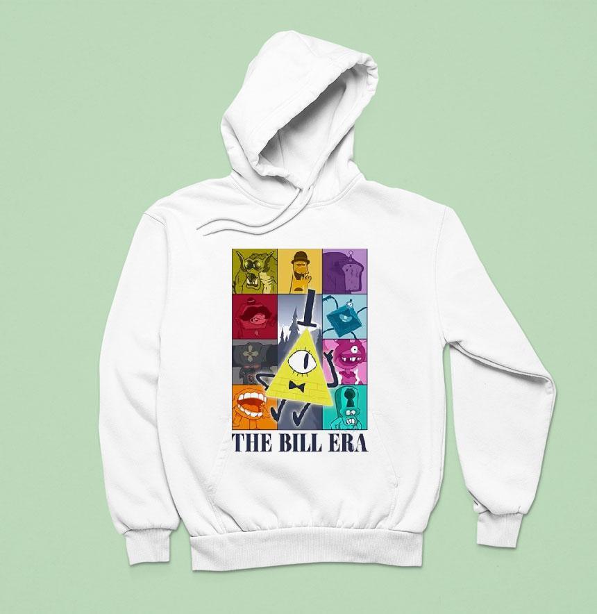 Bill Cipher From Gravity Falls Style Of The Eras Tour Shirt