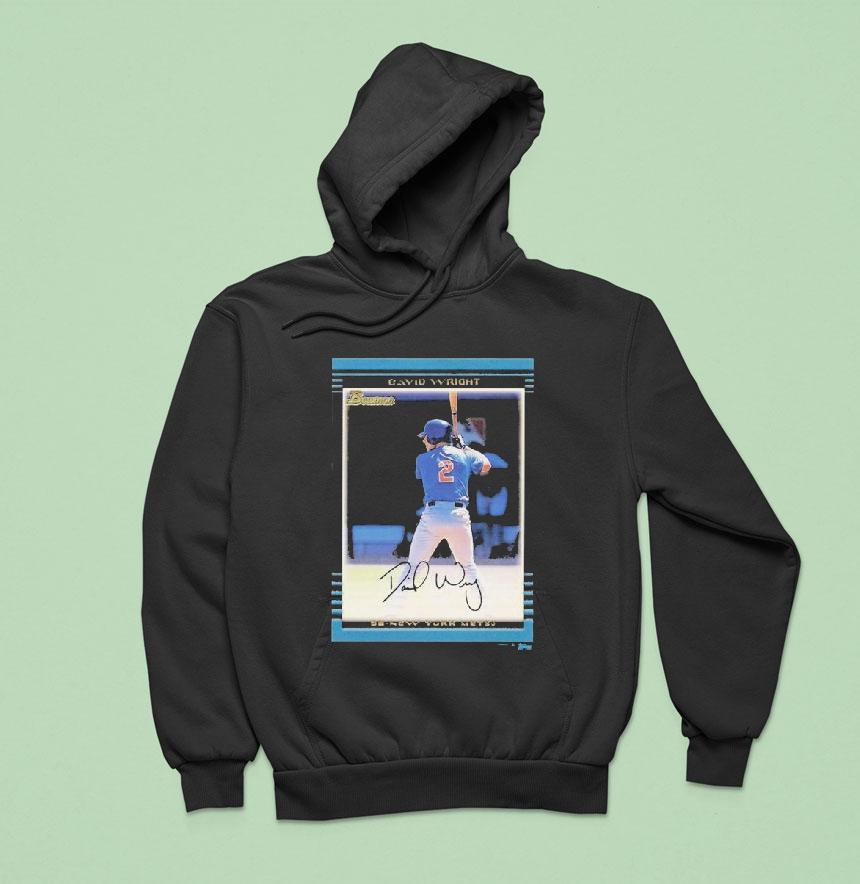 David Wright New York Mets Male Topps Baseball Card Player Shirt
