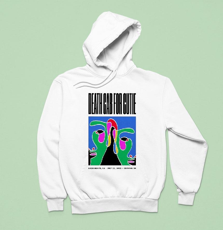 Death Cab For Cutie Tour Sacramento, Ca 2025 Shirt