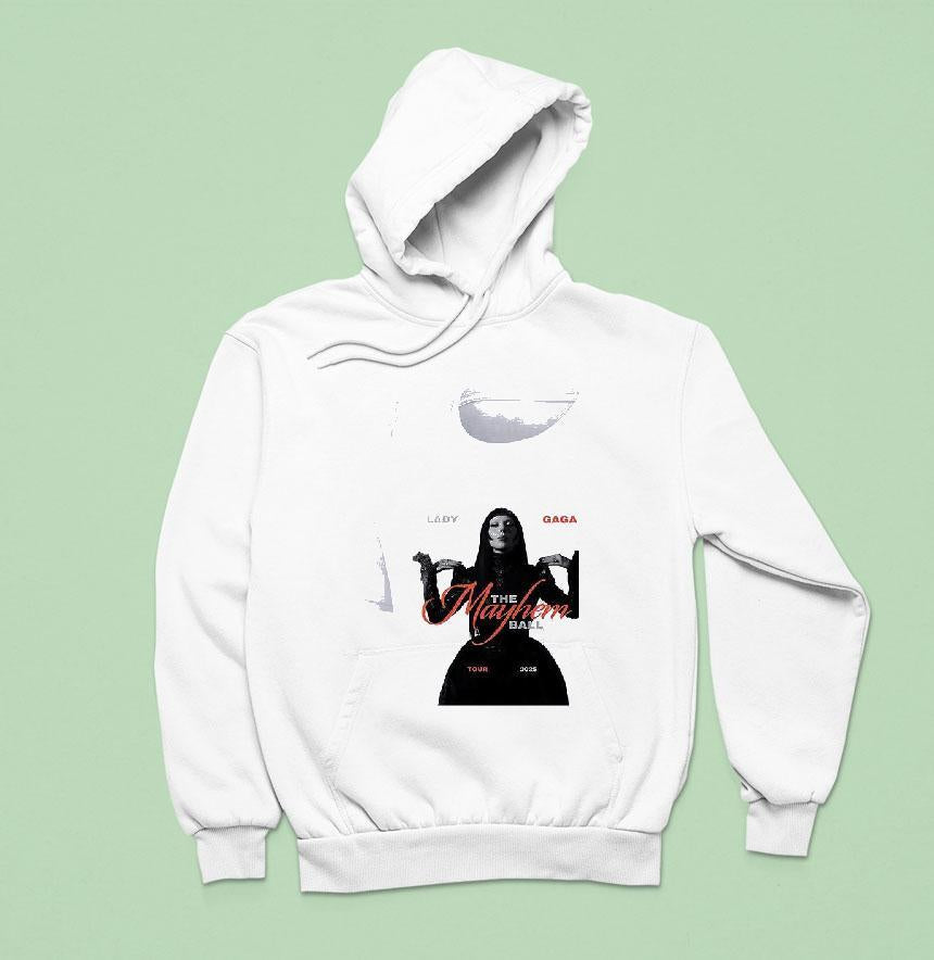 Lady Gaga The Mayhem Ball Tour Roster Shirt