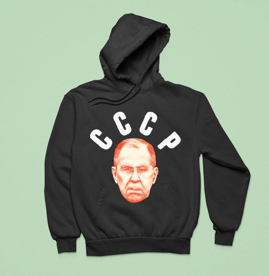 Sergey Viktorovich Lavrov Ussr Cccp Face Head Shirt