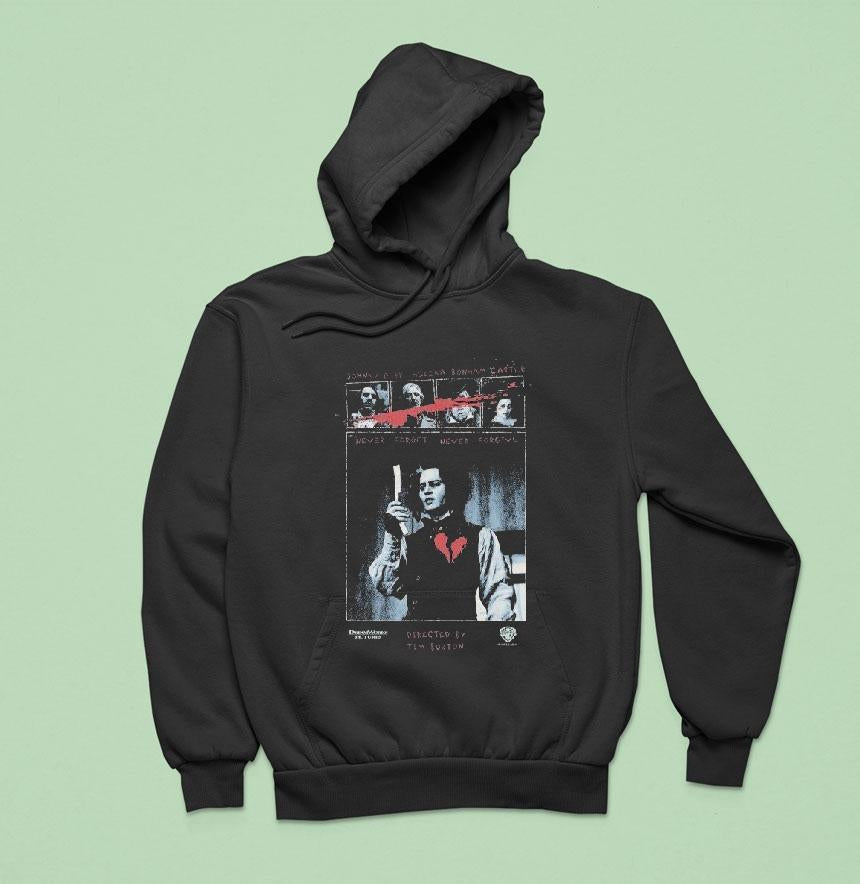 Sweeney Todd Dream Works Pictures Johnny Depp Helena Bonham Carter Never Forget Never Forgive Shirt
