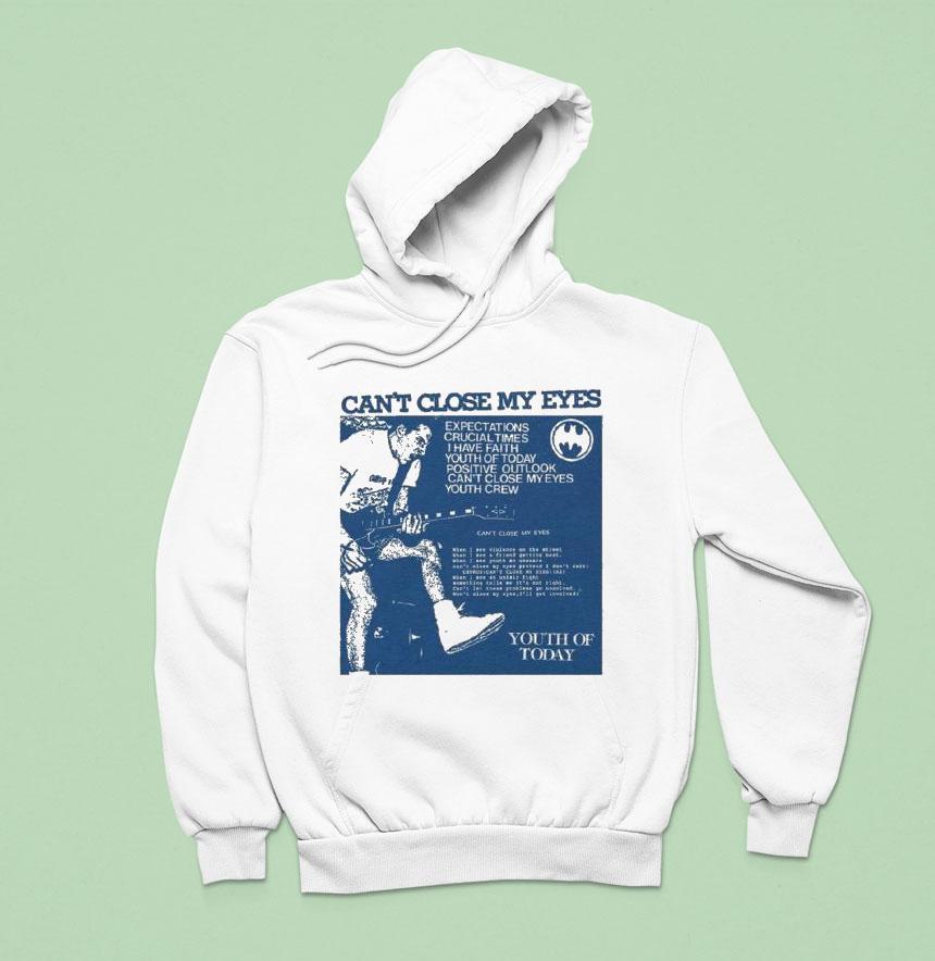 Youth Of Today Can't Close My Eyes Live Shirt