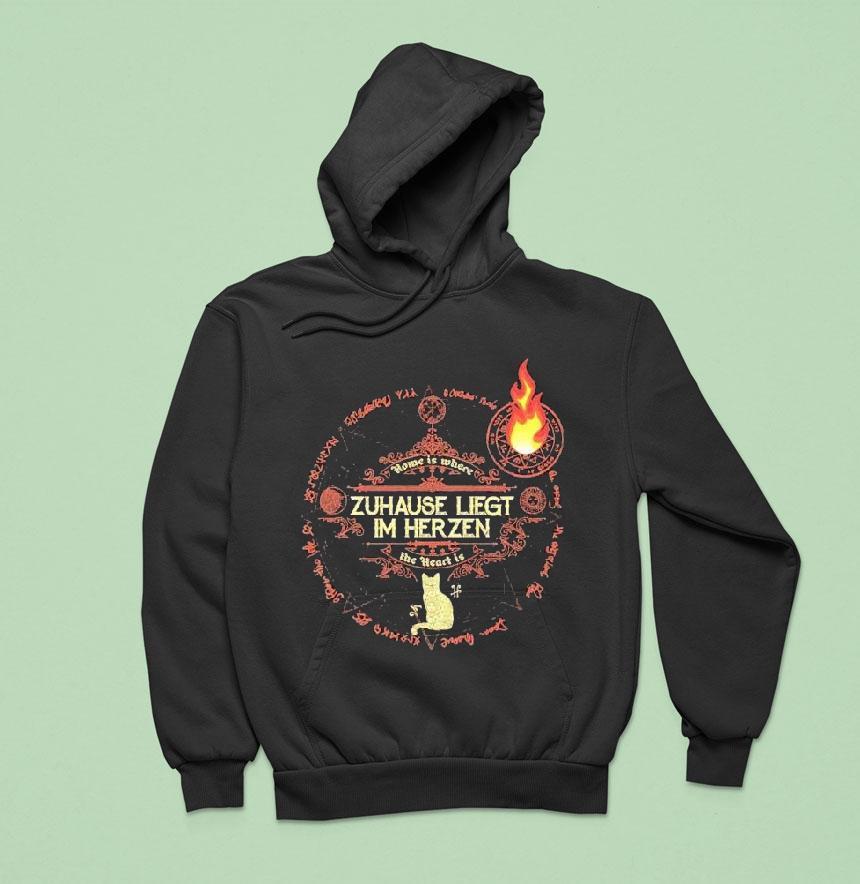 Zuhause Liegt Im Herzen Caleb Widogast Home Is Where The Heart Is Critical Role Shirt