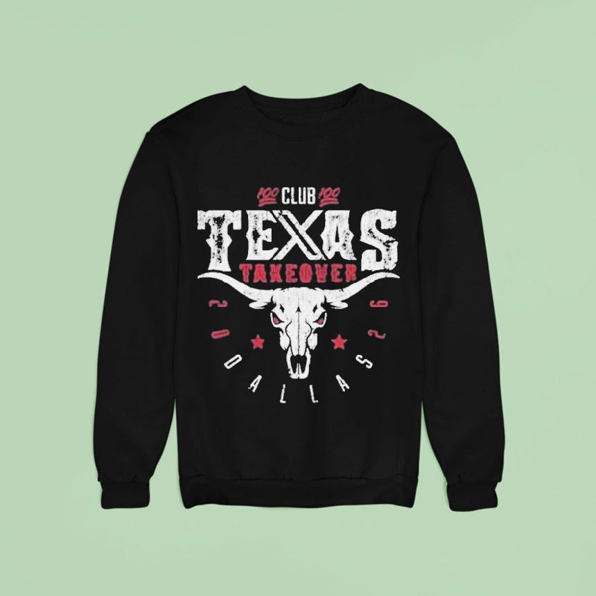 100 Club 100 Texas Take Over 2026 Dallas Shirt