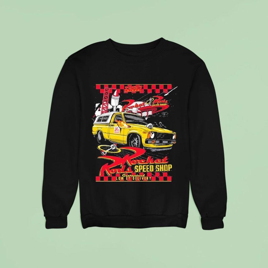 1320video Rocket Rods Speed Shop Low Et Delivery Shirt