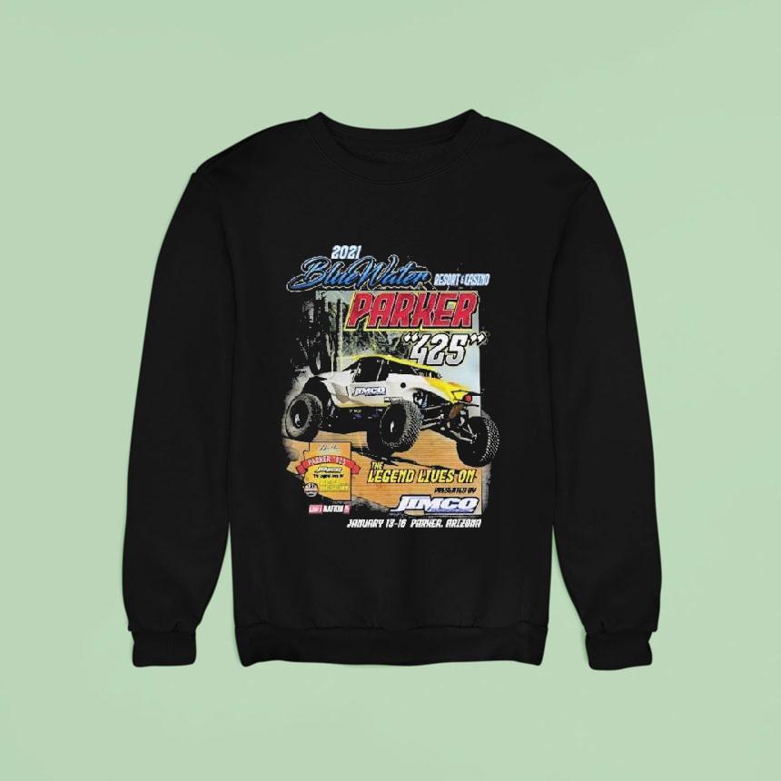 2021 Bluewater Resort Parker 425 The Legend Lives On Event Shirt