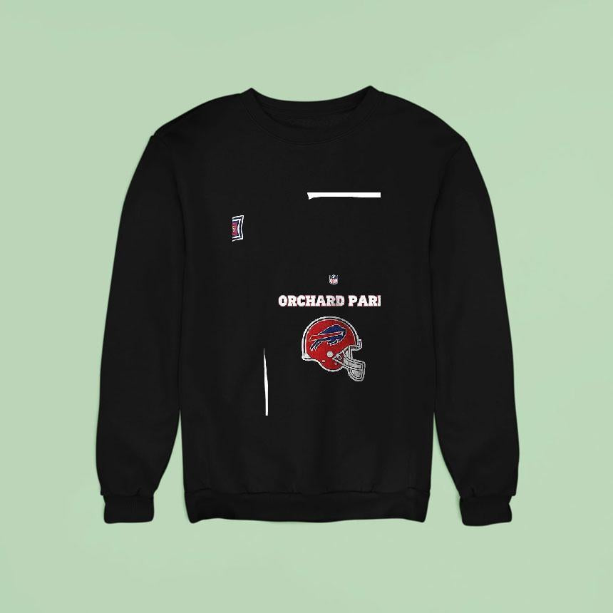 2025 Buffalo Bills Orchard Park Farewell Season Red Helmets Shirt