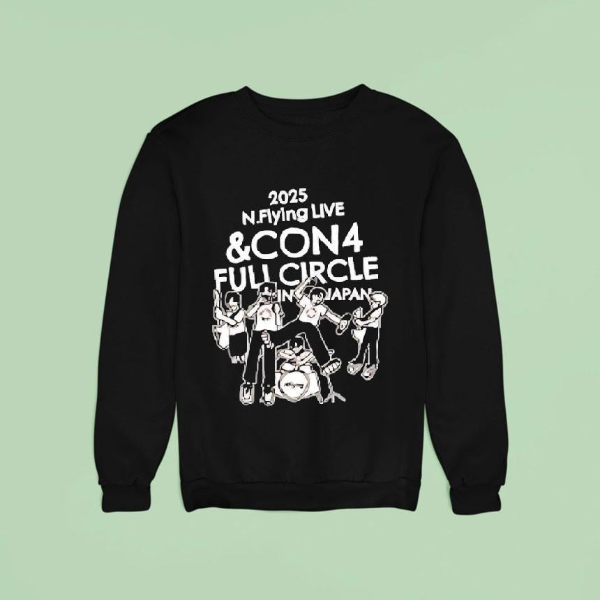 2025 Nflying Live And Con4 Full Circle In Japan T-shirs