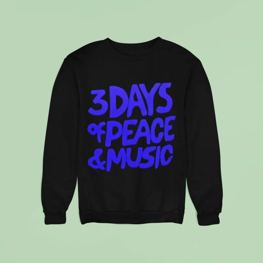 3 Days Of Peace And Music Shirt