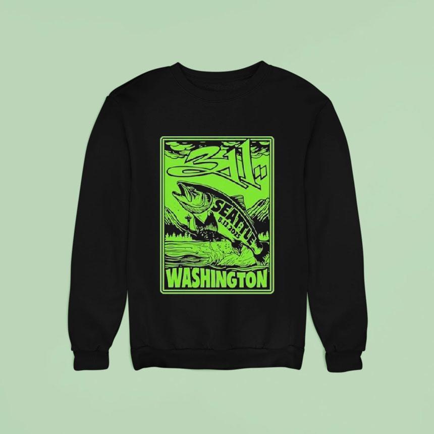 311 Aug 13 2025 Concert Marymoor Park In Redmond, Washington Fish Shirt