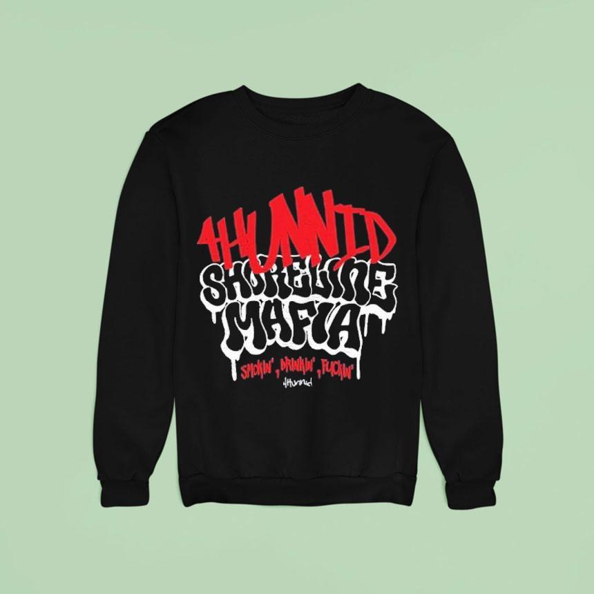 4hunnid X Shoreline Mafia Hollywood Shirt