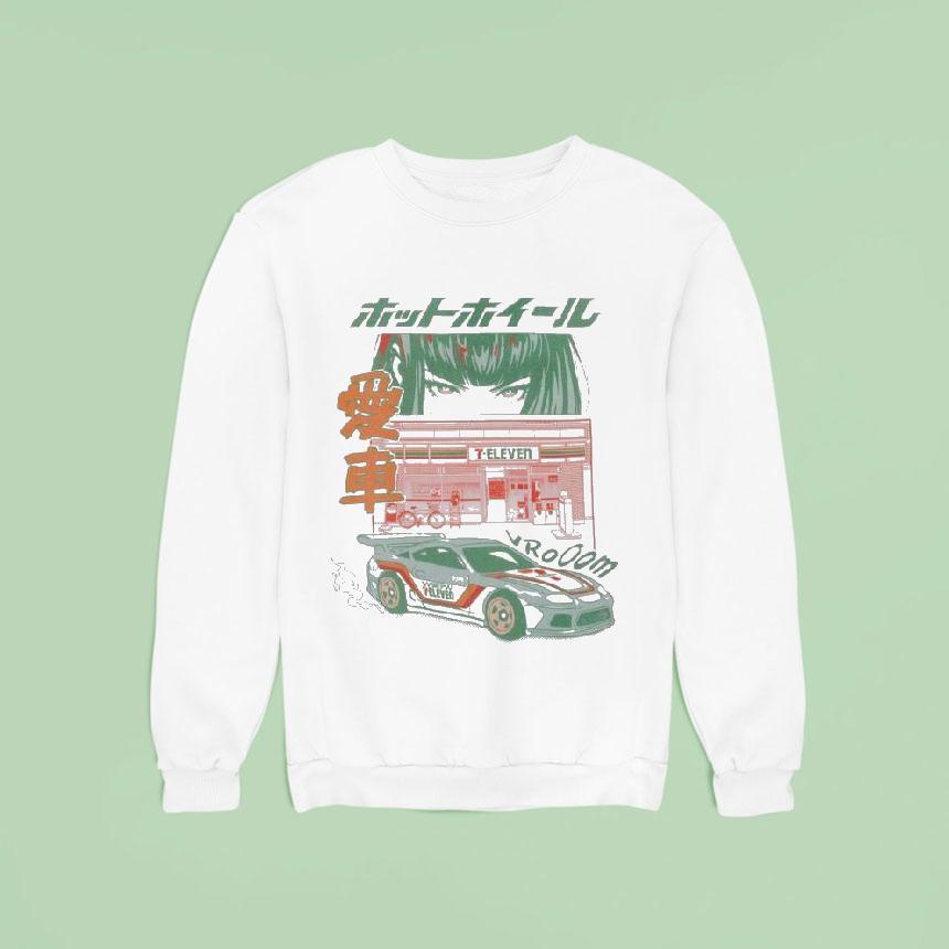 7-eleven® X Hot Wheels Vroom Anime Eyes Shirt