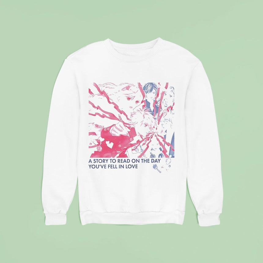 A Story To Read On The Day You're Fell In Love Anime Shirt