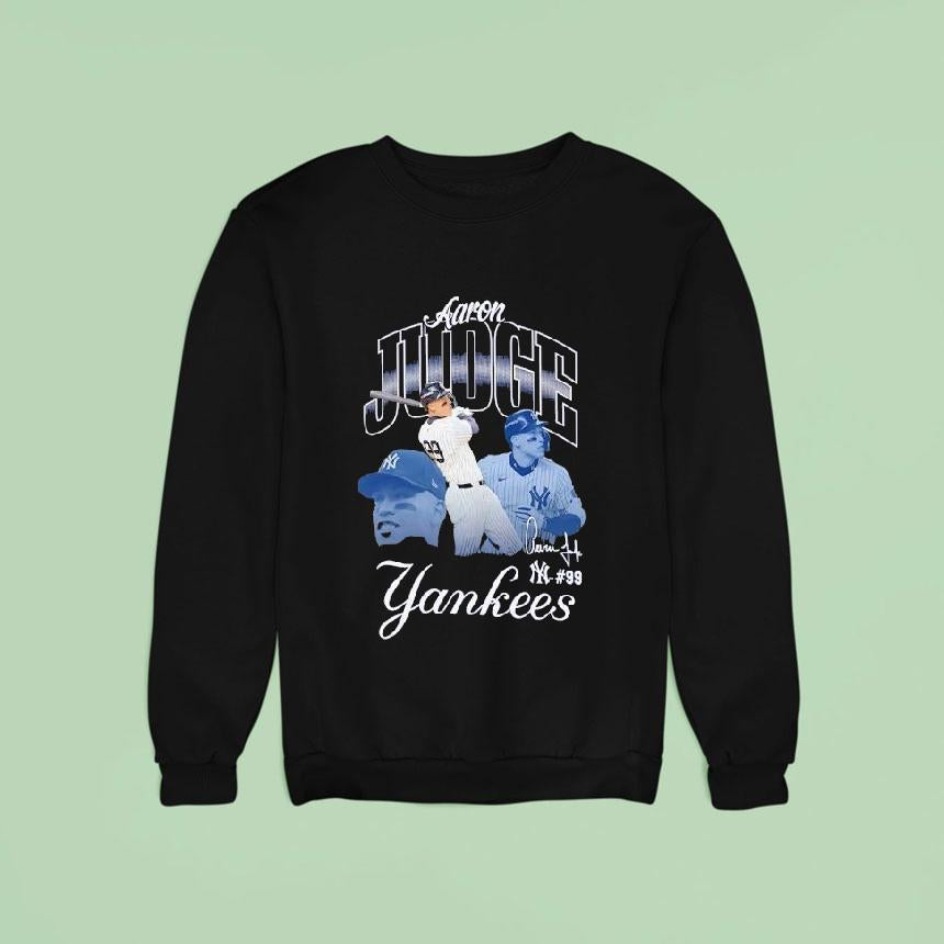 Aaron Judge New York Yankees Player Graphic Signature Shirt