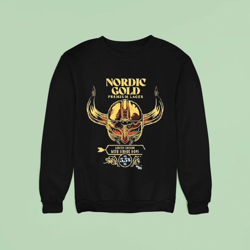 Amon Amarth Nordic Gold Premium Lager With Simcoe Hops Shirt