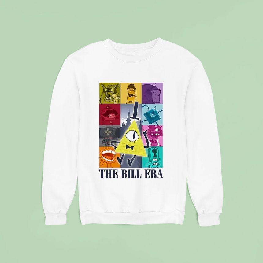 Bill Cipher From Gravity Falls Style Of The Eras Tour Shirt
