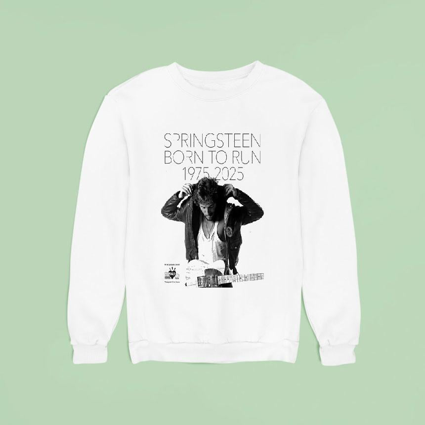 Bruce Springsn 50th Anniversary Born To Run 1975 2925 Shirt