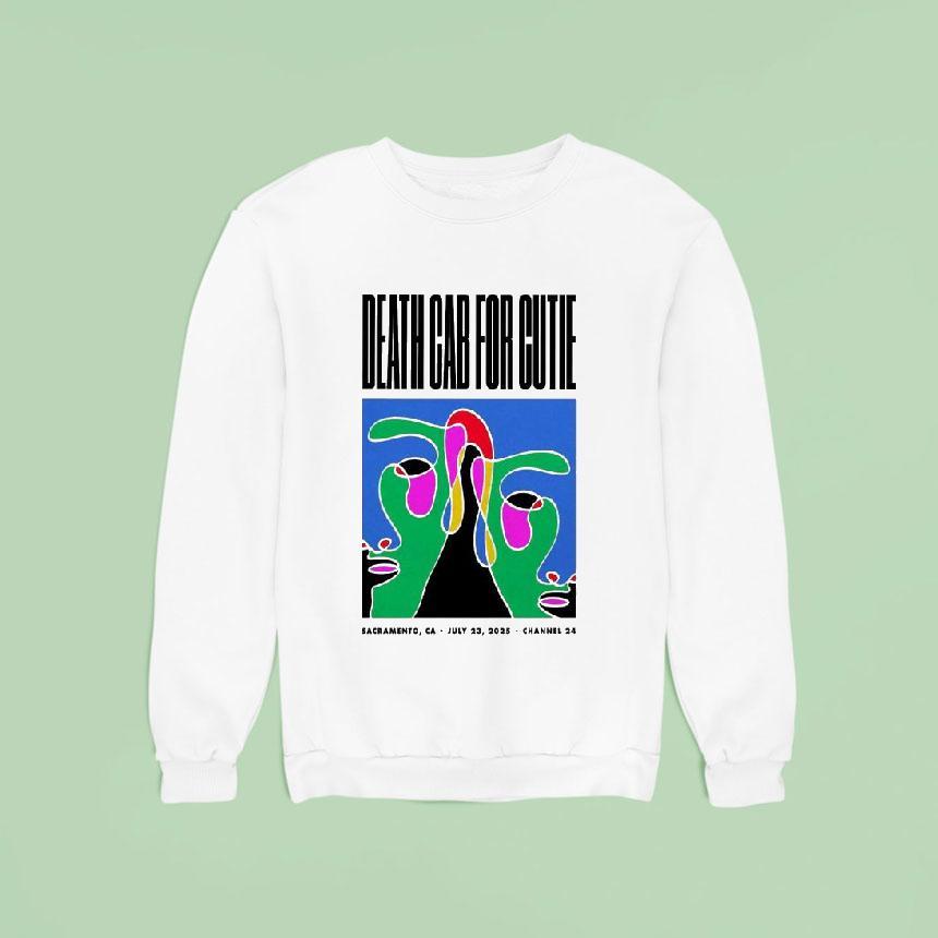 Death Cab For Cutie Tour Sacramento, Ca 2025 Shirt