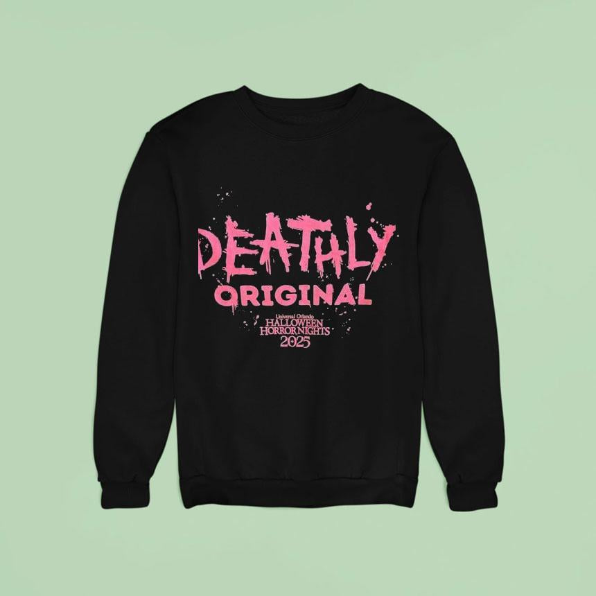 Deathly Original Universal Orlando Halloween Horror Nights 2025 Shirt