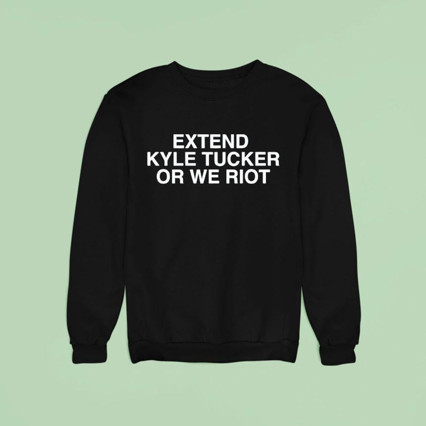 Extend Kyle Tucker Or We Riot Chicago Cubs Shirt