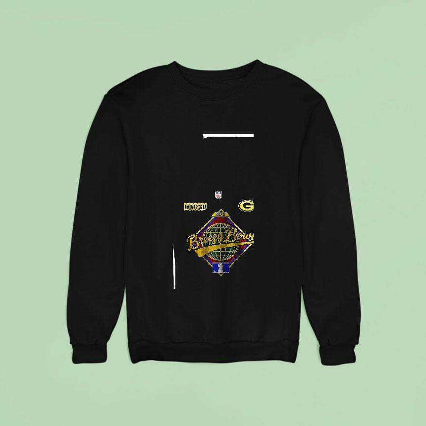 Green Bay Packers X Chris Brown Breezy Bowl Logo Shirt