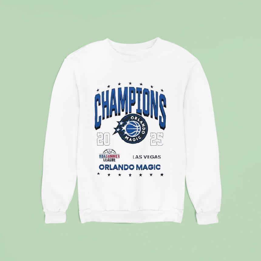 Orlando Magic 2025 Nba Summer League Champions Shirt