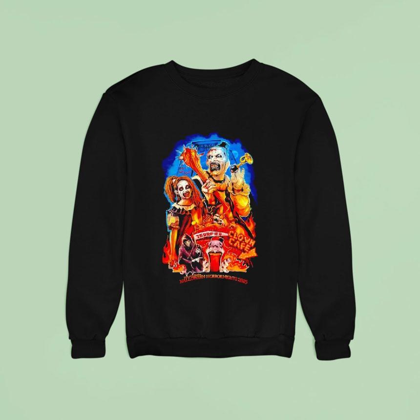 Terrifier Clown Cafe Universal Studios Halloween Horror Nights 2025 Shirt