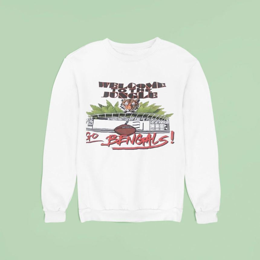Welcome To The Jungle Go Cincinnati Bengals Shirt