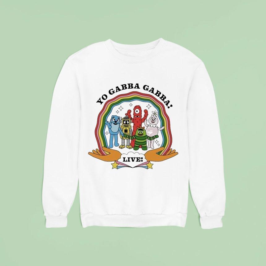 Yo Gabba Gabba Under The Rainbow Live Shirt