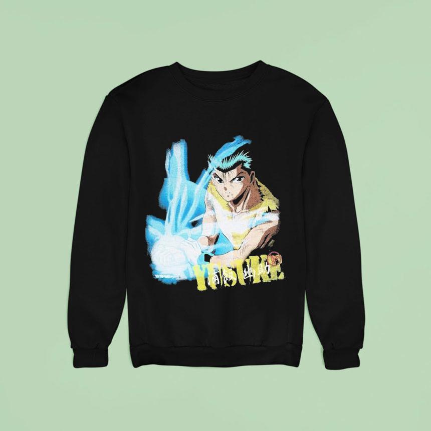 Yusuke Spirit Wave Mega Yuyu Hakusho Shirt