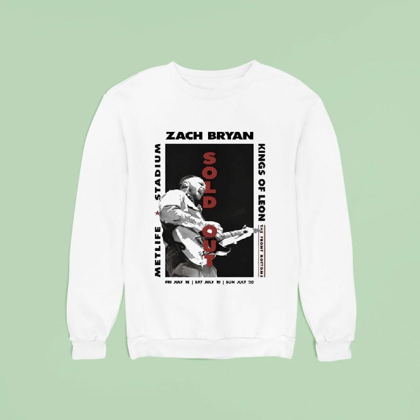 Zach Bryan Kings Of Leon Metlife Stadium The Front Bottoms East Rutherford July 2025 Shirt