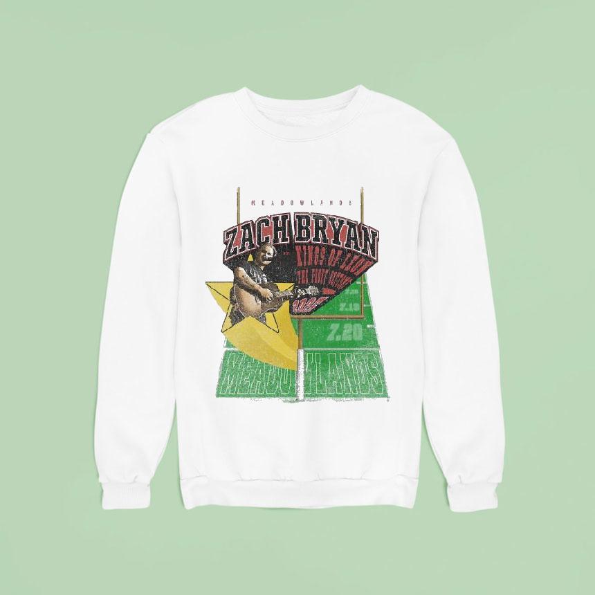 Zach Bryan Kings Of Leon The Front Bottoms Meadowlands 2025 Field Shirt