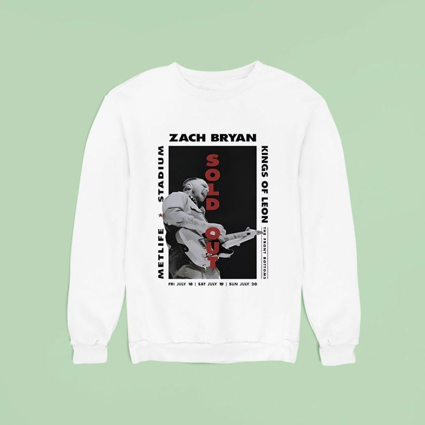 Zach Bryan Metlife Stadium Kings Of Leon Shirt