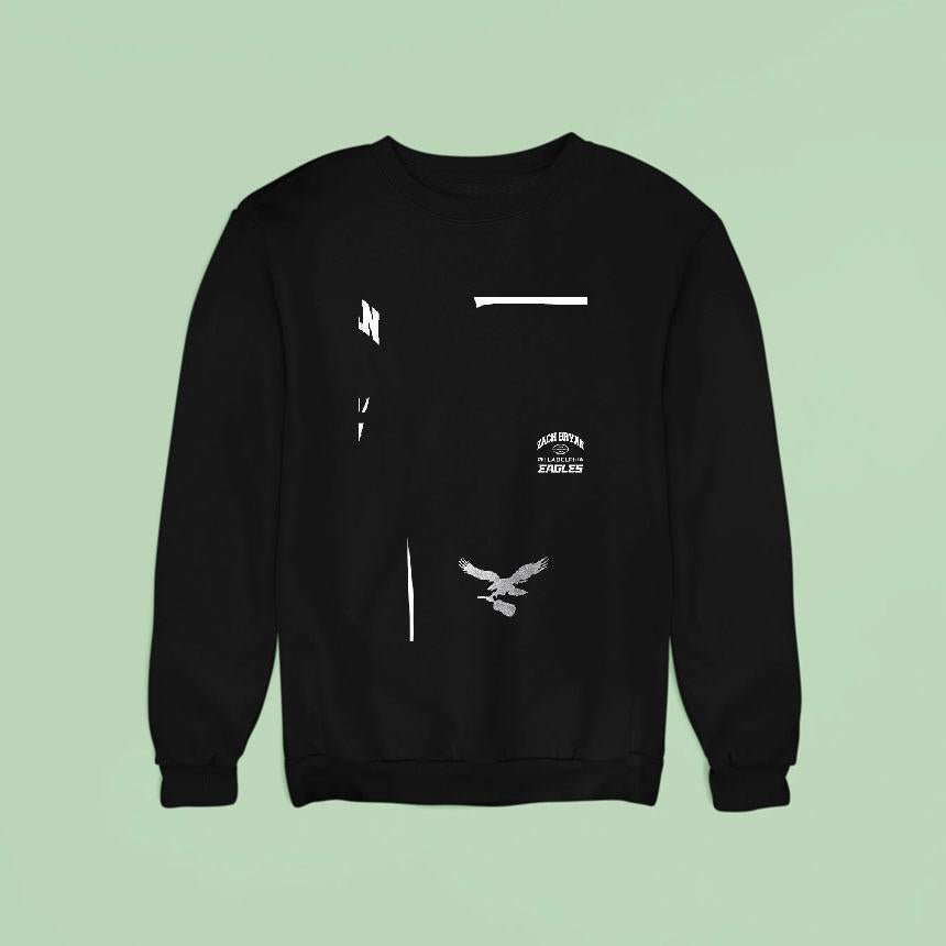 Zach Bryan X Philadelphia Eagles Logo Silhouette Shirt