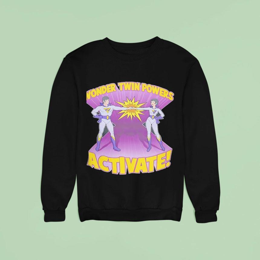 Zan And Jayna Wonder Twin Powers Activate Shirt