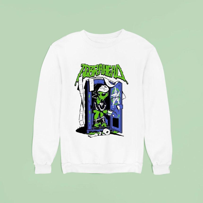 Zebrahead Coffee Break Alien Toilet Shirt