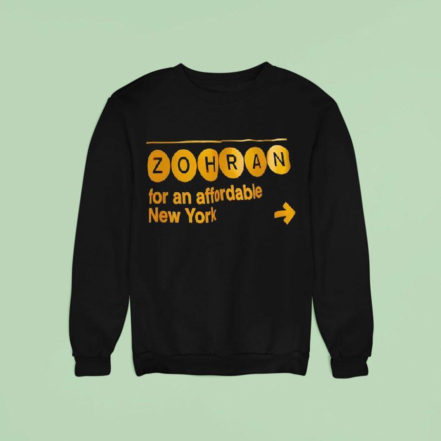 Zohran For An Affordable New York Shirt