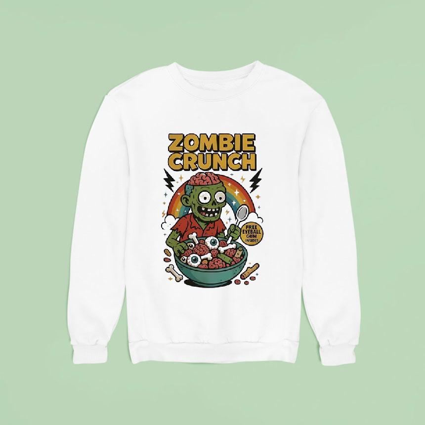 Zombie Crunch Free Eyeball Gum Inside Shirt