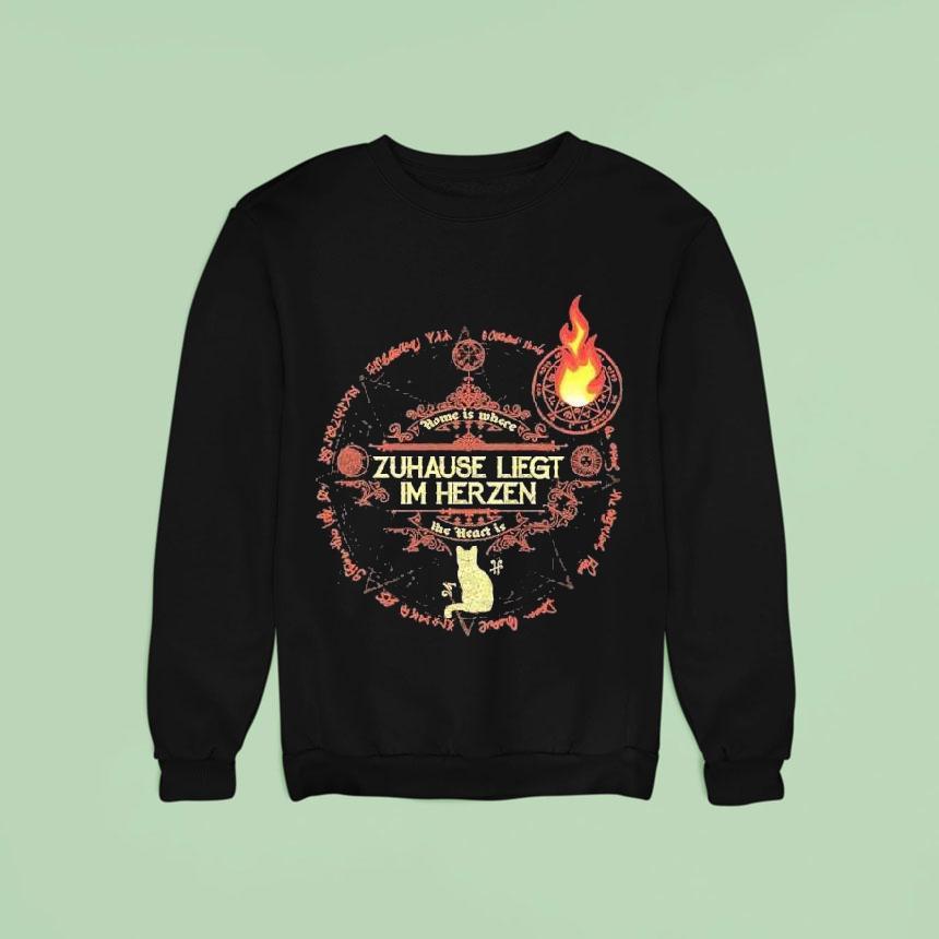 Zuhause Liegt Im Herzen Caleb Widogast Home Is Where The Heart Is Critical Role Shirt